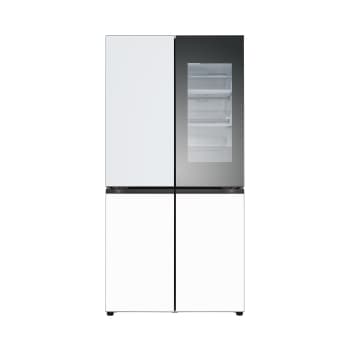 LG 디오스 오브제컬렉션 STEM 베이직 냉장고 (노크온 더블매직스페이스) 854L  2등급 