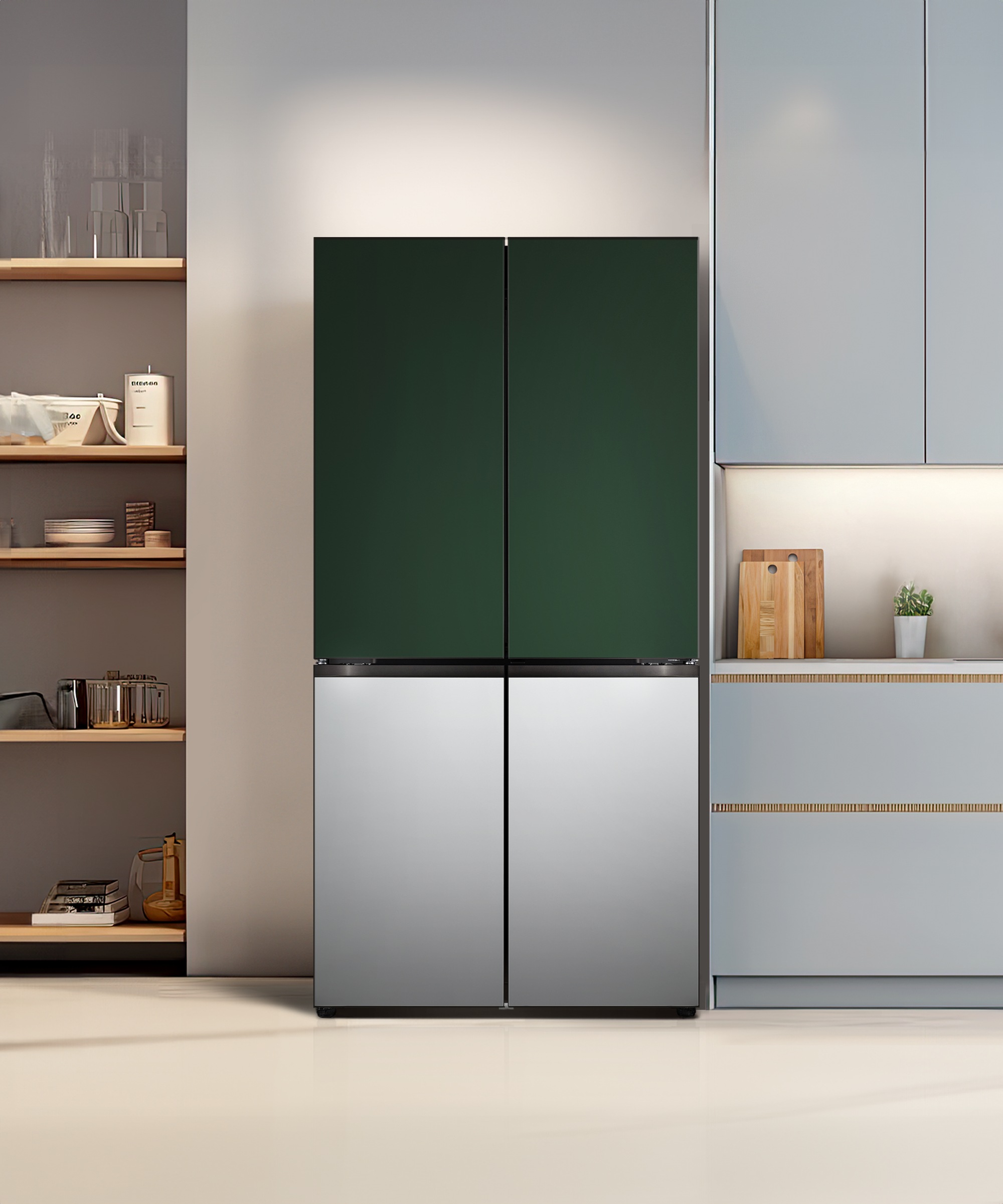 냉장고 LG 디오스 오브제컬렉션 STEM 베이직 냉장고 (매직스페이스) (M875SGS17-B.AKOR) 메인이미지 0