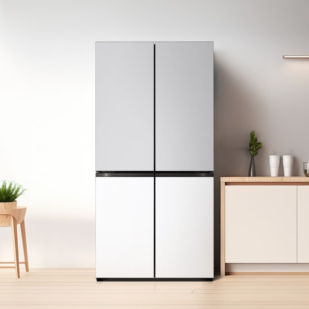 냉장고 LG 디오스 오브제컬렉션 STEM 베이직 냉장고 (더블매직스페이스) (M875MRH28-B.AKOR) 메인이미지 1