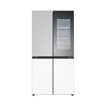 LG 디오스 오브제컬렉션 STEM 베이직 냉장고 (노크온 더블매직스페이스) 854L  2등급 