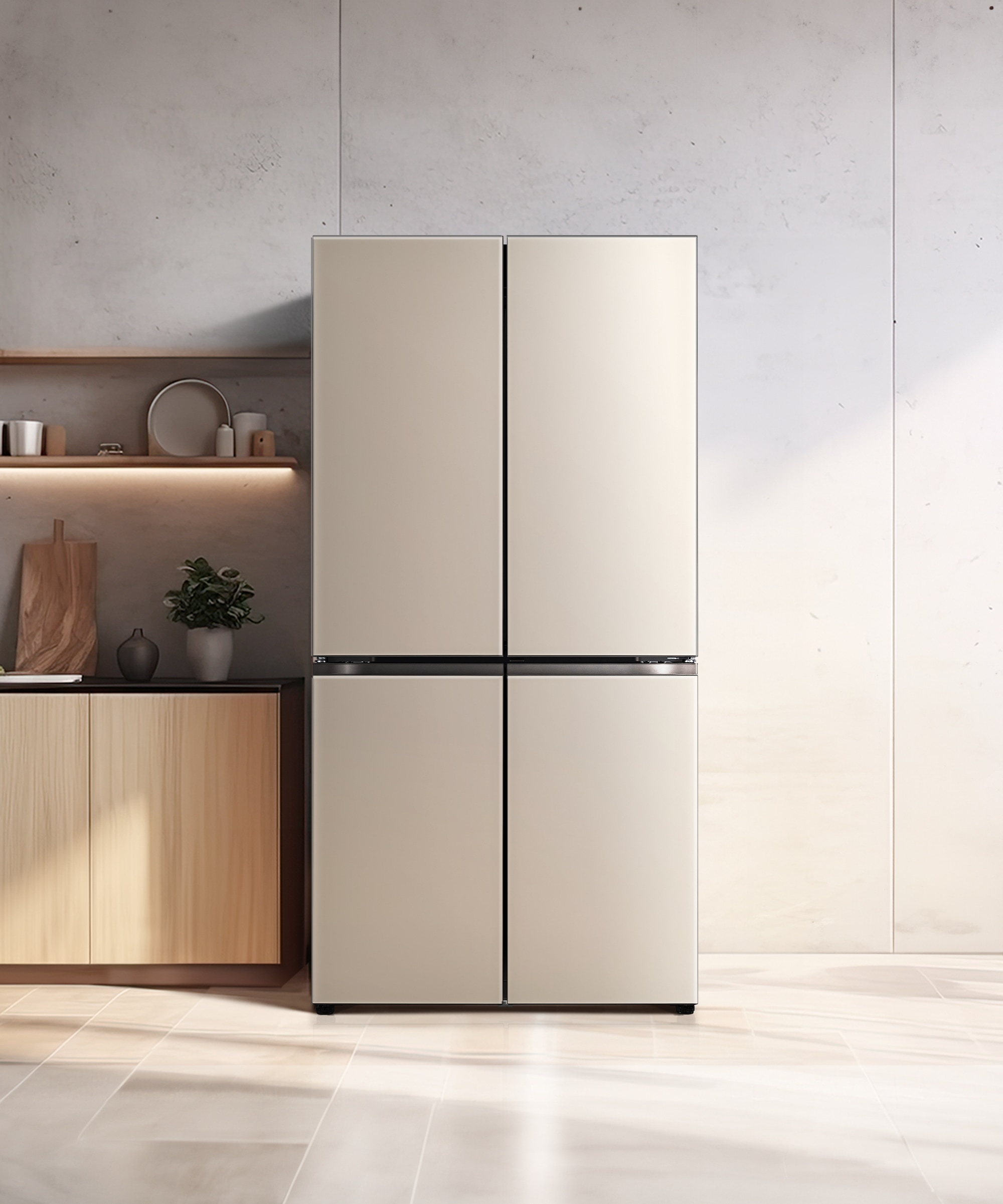 냉장고 LG 디오스 오브제컬렉션 STEM 베이직 냉장고 (매직스페이스) (M875GCC17-B.AKOR) 메인이미지 0