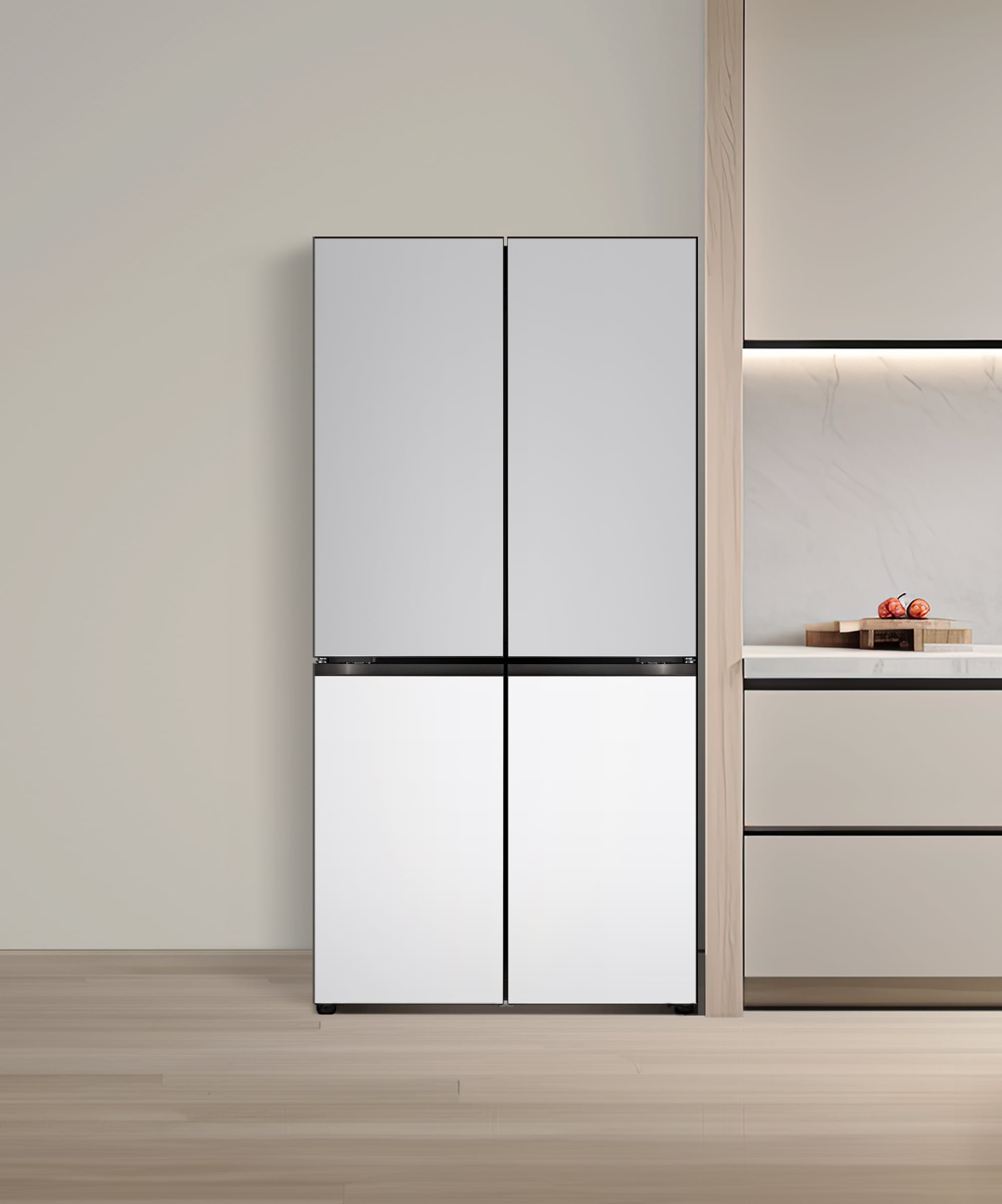 냉장고 LG 디오스 오브제컬렉션 STEM 베이직 냉장고 (M875MRH06-B.AKOR) 메인이미지 0