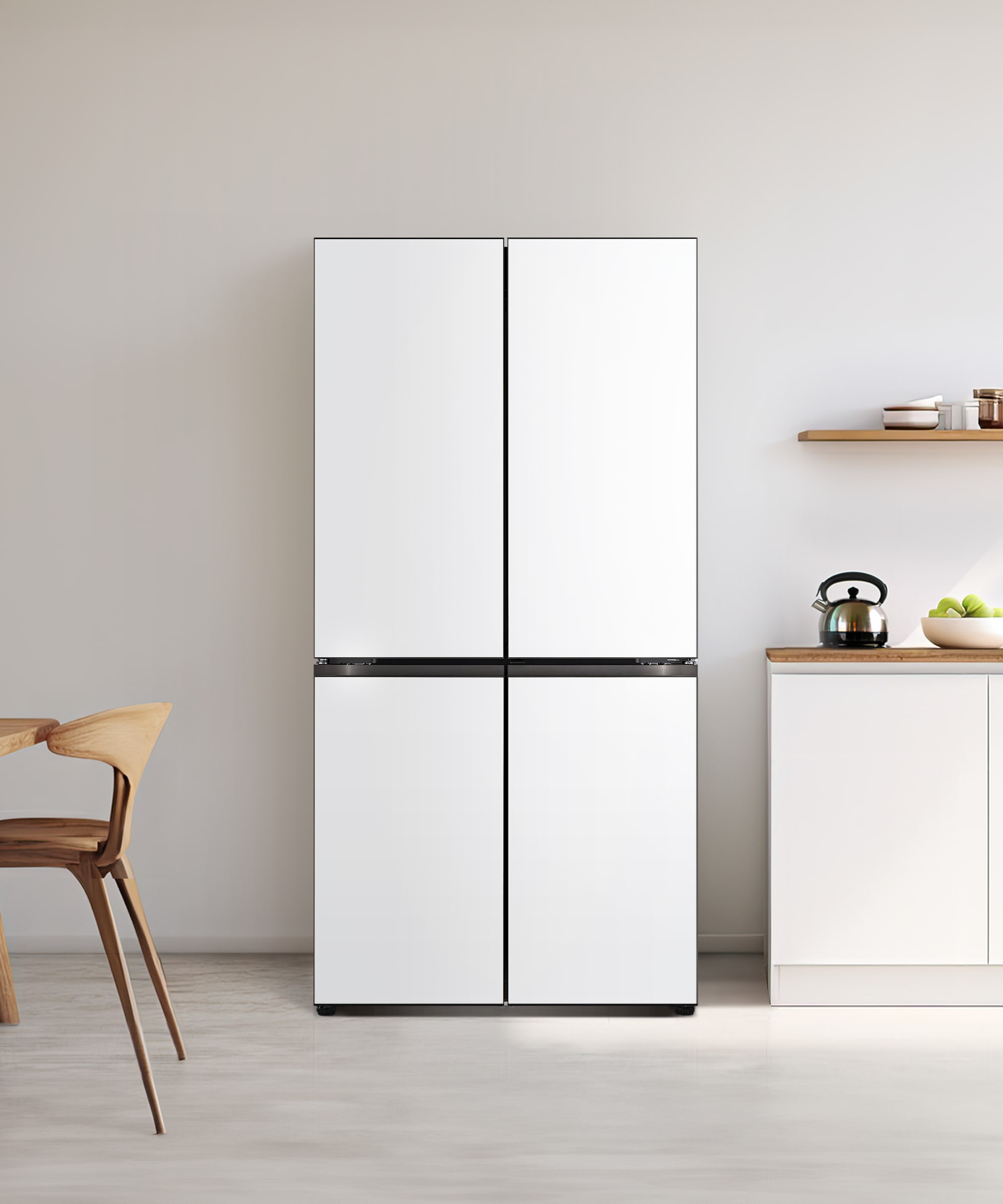 냉장고 LG 디오스 오브제컬렉션 STEM 베이직 냉장고 (매직스페이스) (M875MHH17-B.AKOR) 메인이미지 0