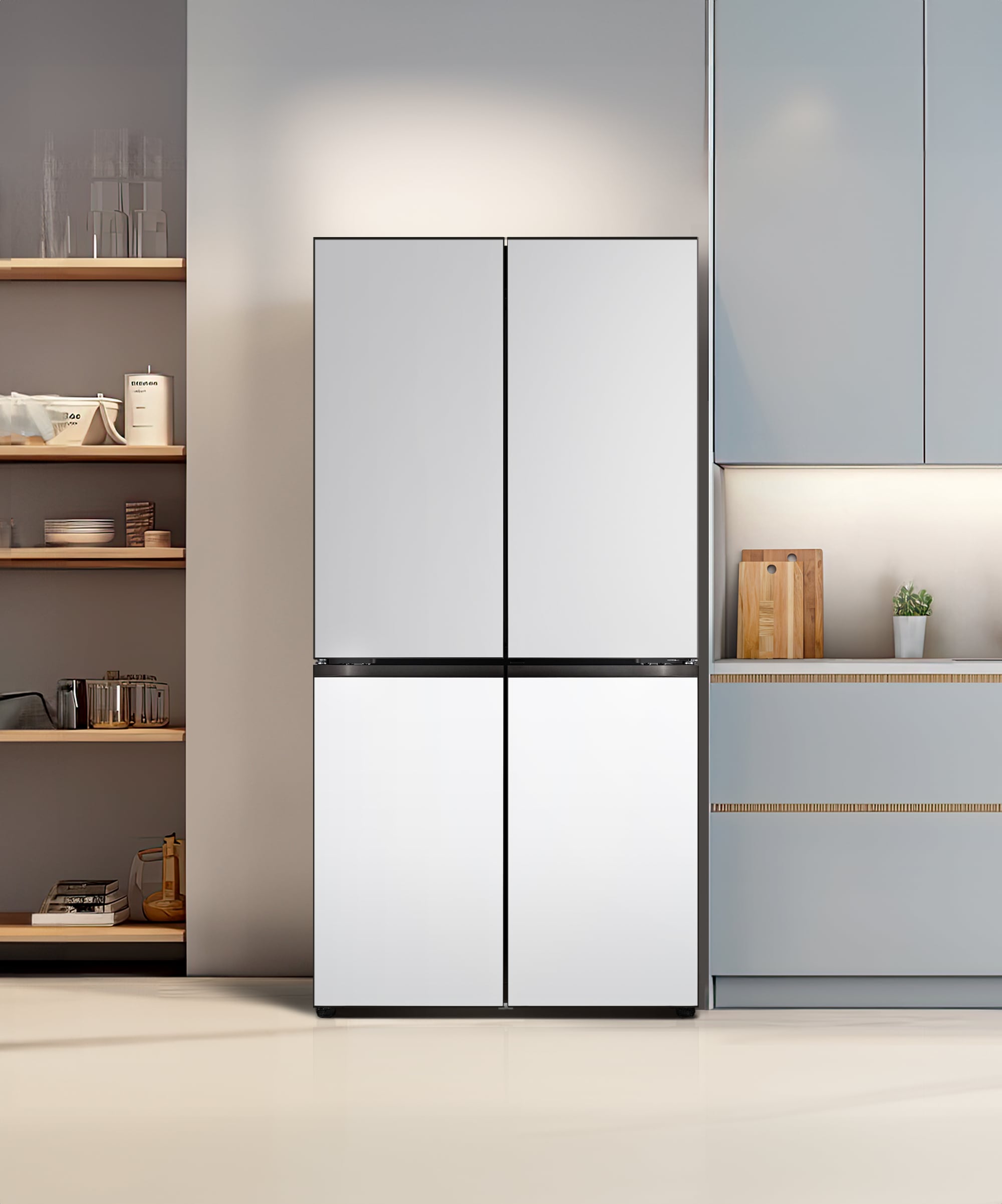 냉장고 LG 디오스 오브제컬렉션 STEM 베이직 냉장고 (매직스페이스) (M875MRH17-B.AKOR) 메인이미지 0