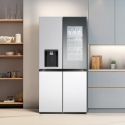 냉장고 LG 디오스 오브제컬렉션 STEM 얼음정수 냉장고 (노크온 매직스페이스) (W825MRH48-B.AKOR) 썸네일이미지 1