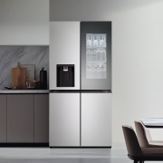 냉장고 LG 디오스 오브제컬렉션 STEM 얼음정수 냉장고 (노크온 매직스페이스) (W825SVV49-B.AKOR) 썸네일이미지 1