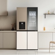 냉장고 LG 디오스 오브제컬렉션 STEM 얼음정수 냉장고 (노크온 매직스페이스) (W825GCB49-B.AKOR) 썸네일이미지 1