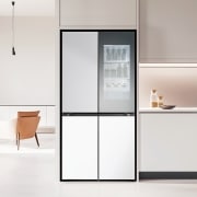 냉장고 LG 디오스 오브제컬렉션 STEM 베이직 냉장고 빌트인 타입 (노크온) (M625MRH35-B.AKOR) 썸네일이미지 0