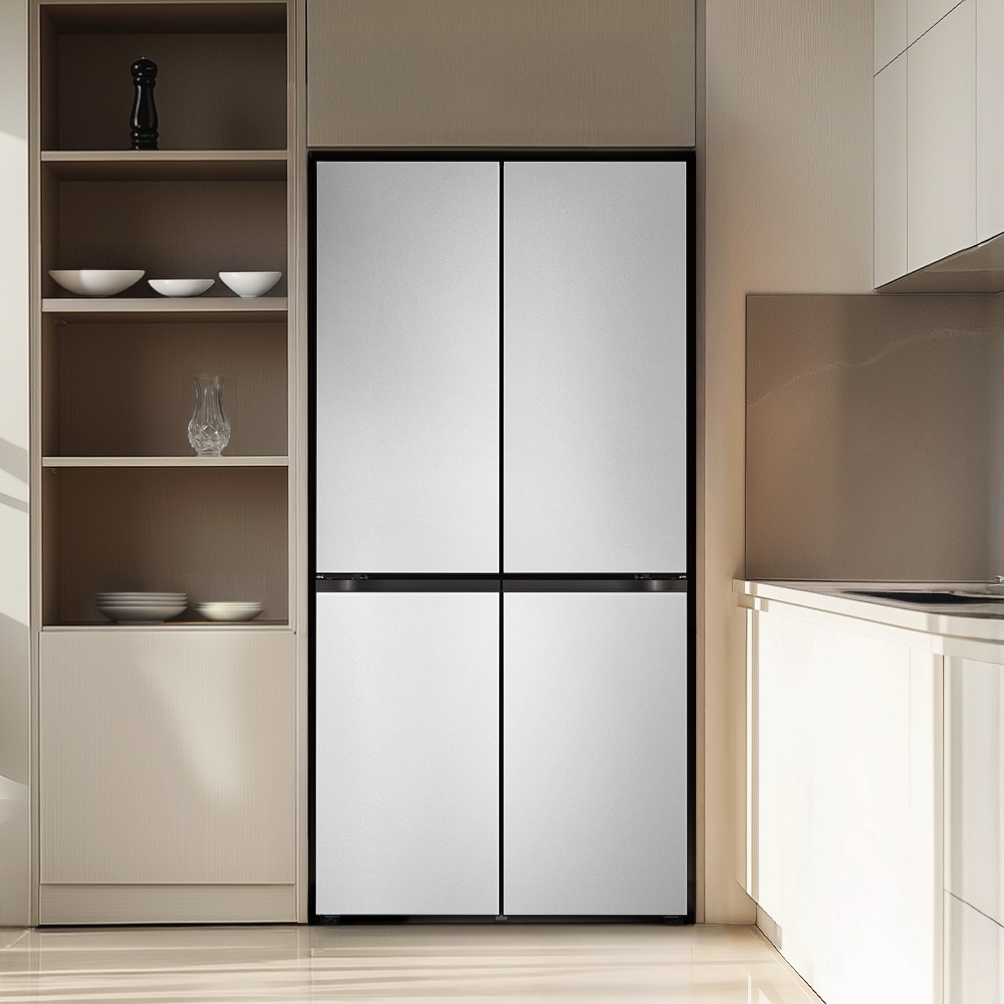 냉장고 LG 디오스 오브제컬렉션 STEM 베이직 냉장고 빌트인 타입 (M625SVV05-B.AKOR) 줌이미지 0