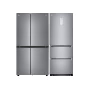 냉장고 LG 디오스 베이직 냉장고+ LG 디오스 김치톡톡 (S834SS-K.CKOR) 썸네일이미지 1