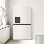 냉장고 LG 디오스 오브제컬렉션 STEM 얼음정수 냉장고 (매직스페이스) (J825MEE14-B.CKOR) 썸네일이미지 1