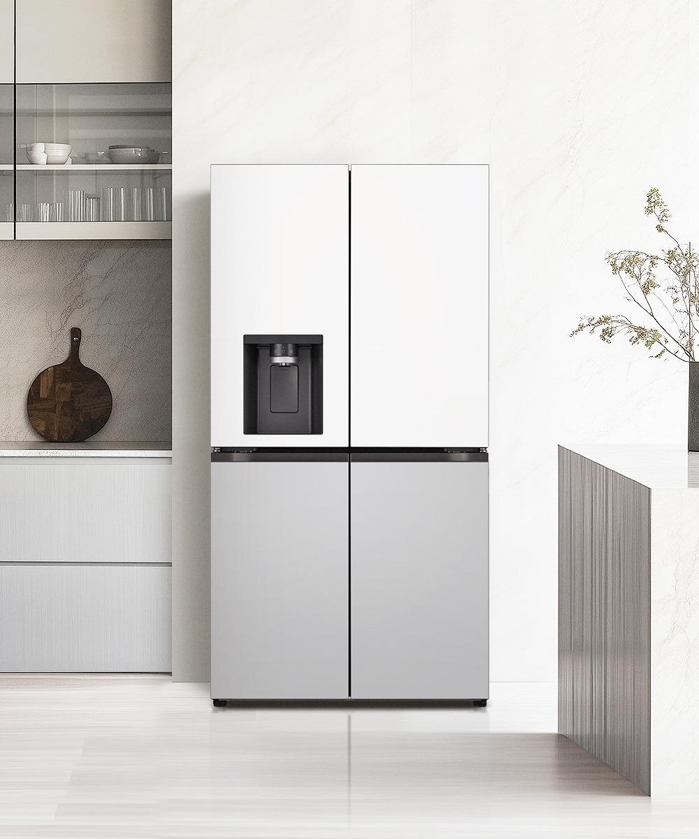 냉장고 LG 디오스 오브제컬렉션 얼음정수 냉장고 (J825MHR04-B.CKOR) 메인이미지 0