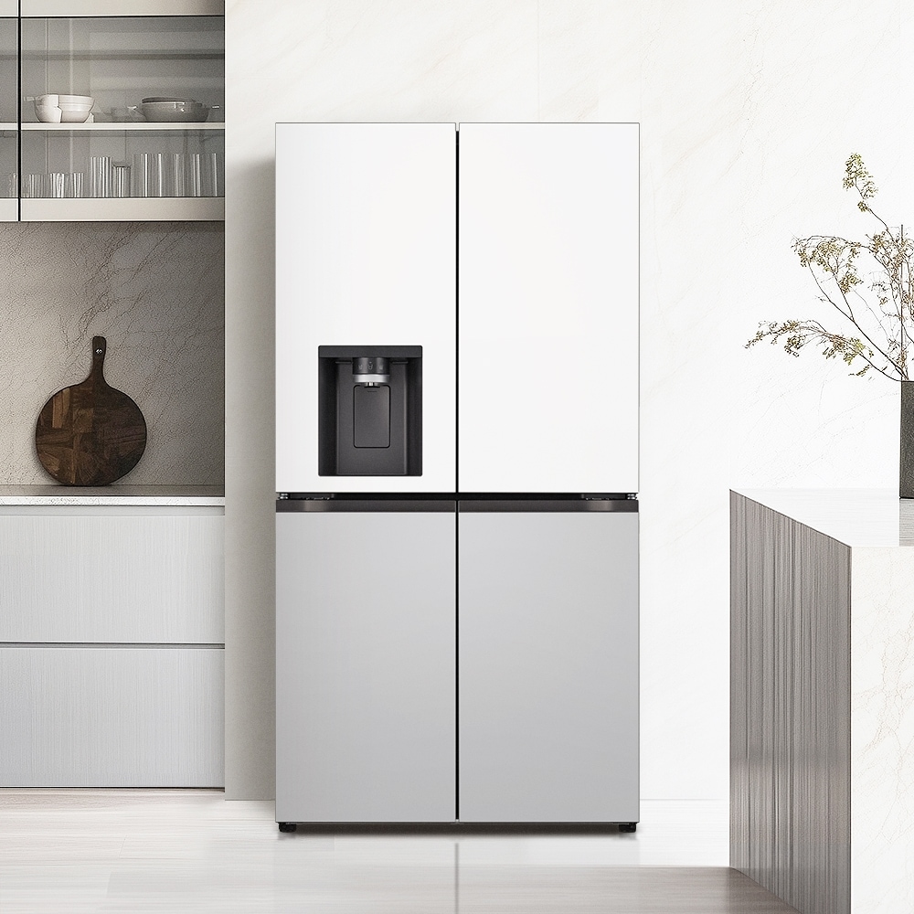 냉장고 LG 디오스 오브제컬렉션 얼음정수 냉장고 (J825MHR04-B.CKOR) 메인이미지 1