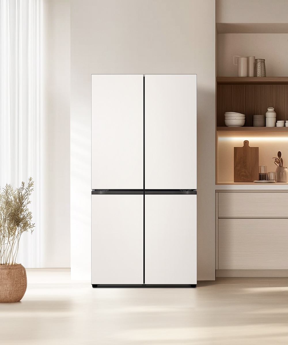 냉장고 LG 디오스 오브제컬렉션 STEM 베이직 냉장고 (매직스페이스) (H875GBB14-B.CKOR) 메인이미지 0