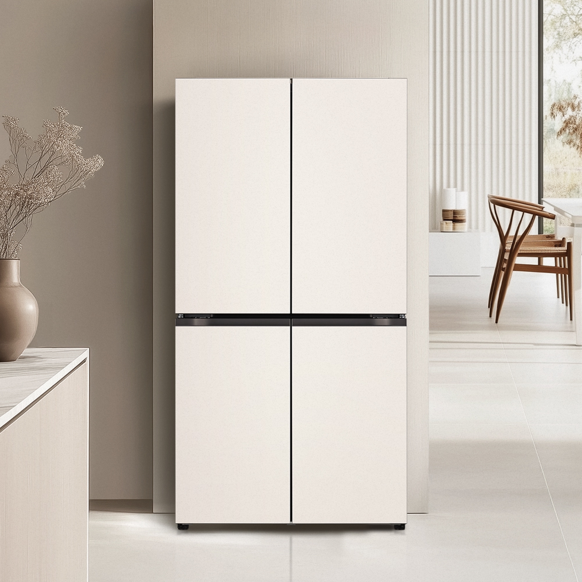 냉장고 LG 디오스 오브제컬렉션 STEM 베이직 냉장고 (T875MEE04-B.CKOR) 줌이미지 1