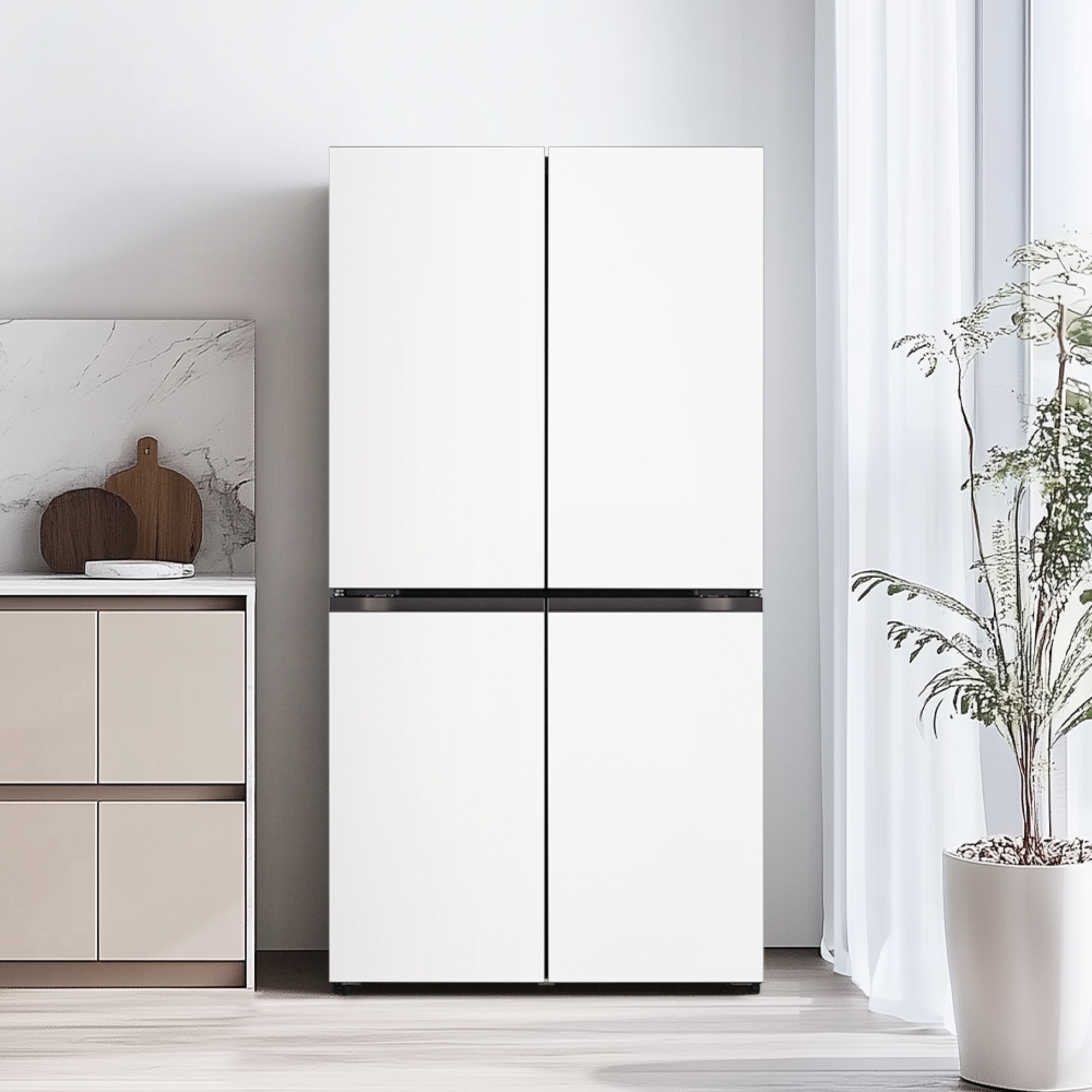 냉장고 LG 디오스 오브제컬렉션 STEM 베이직 냉장고 (T875MHH04-B.CKOR) 줌이미지 0
