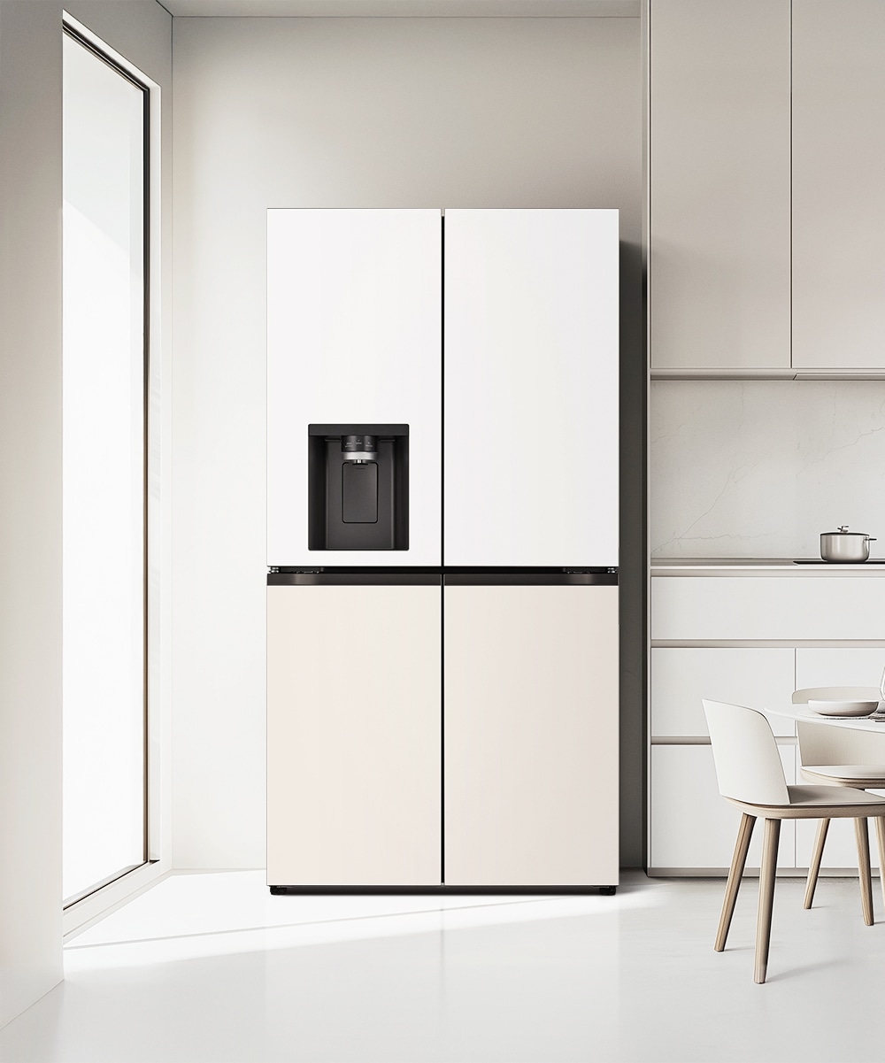 냉장고 LG 디오스 오브제컬렉션 STEM 얼음정수 냉장고 (정수전용 디스펜서) (J805MHE04-B.CKOR) 메인이미지 0