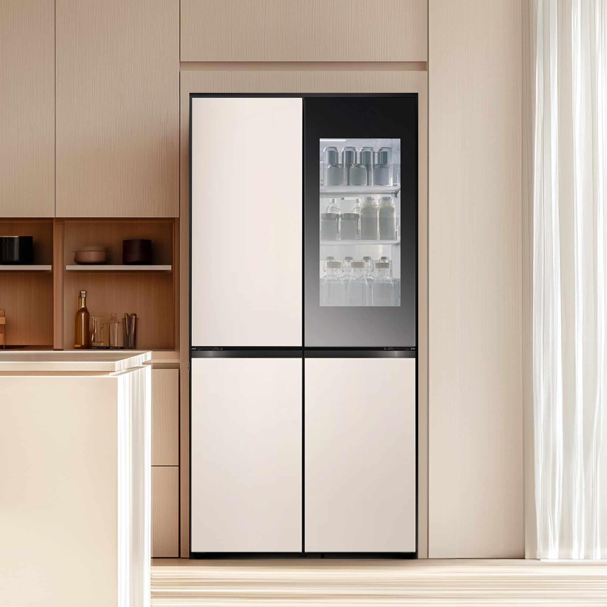 냉장고 LG 디오스 오브제컬렉션 STEM 베이직 냉장고 Fit & Max (노크온) (M626GGG352S.AKOR) 줌이미지 1