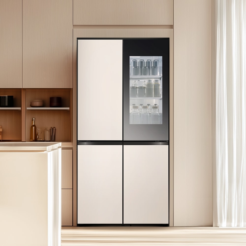 냉장고 LG 디오스 오브제컬렉션 STEM 베이직 냉장고 Fit & Max (노크온) (M626GGG352S.AKOR) 메인이미지 1
