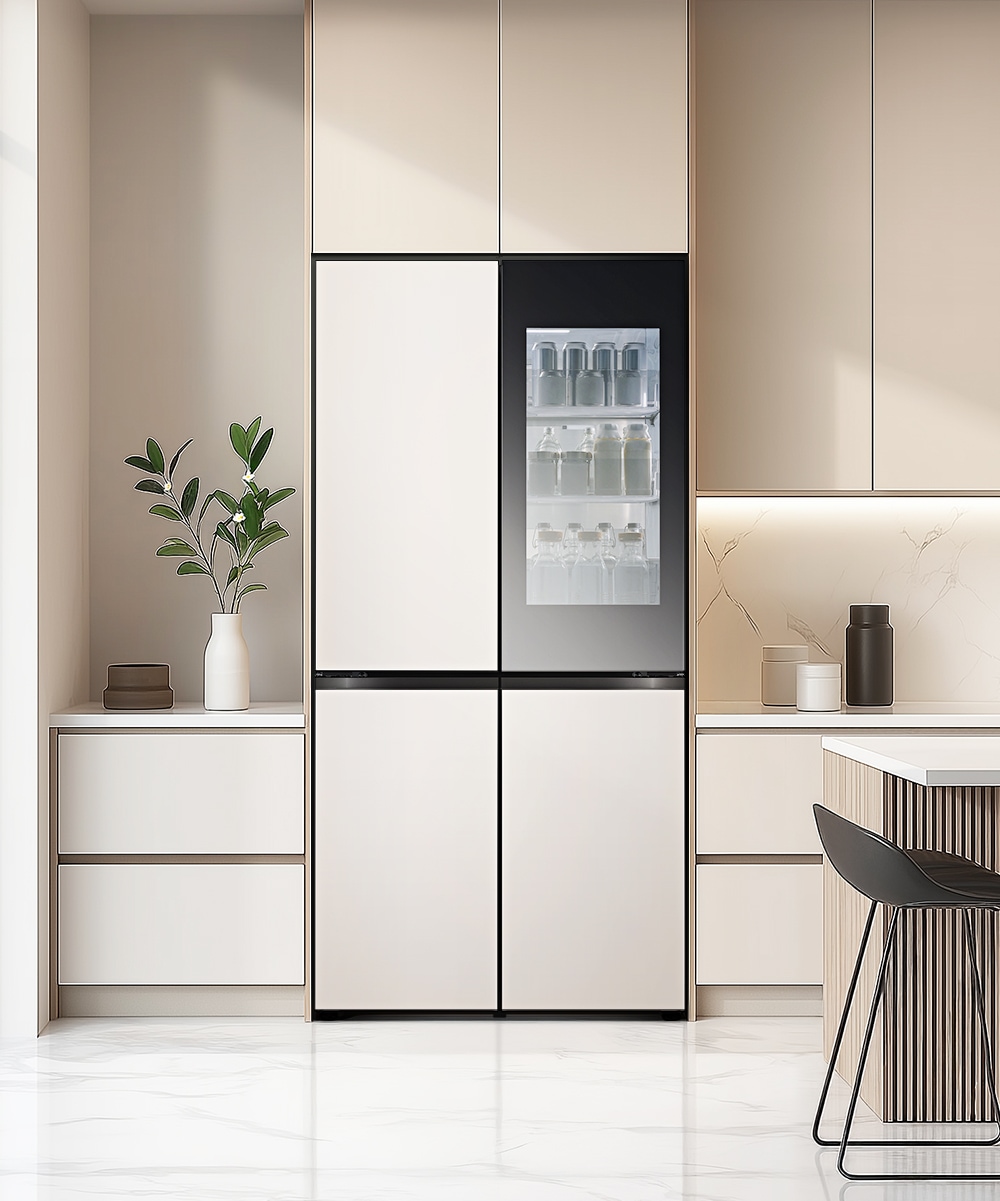 냉장고 LG 디오스 오브제컬렉션 STEM 베이직 냉장고 Fit & Max (노크온) (M626GGG35-B.AKOR) 메인이미지 0
