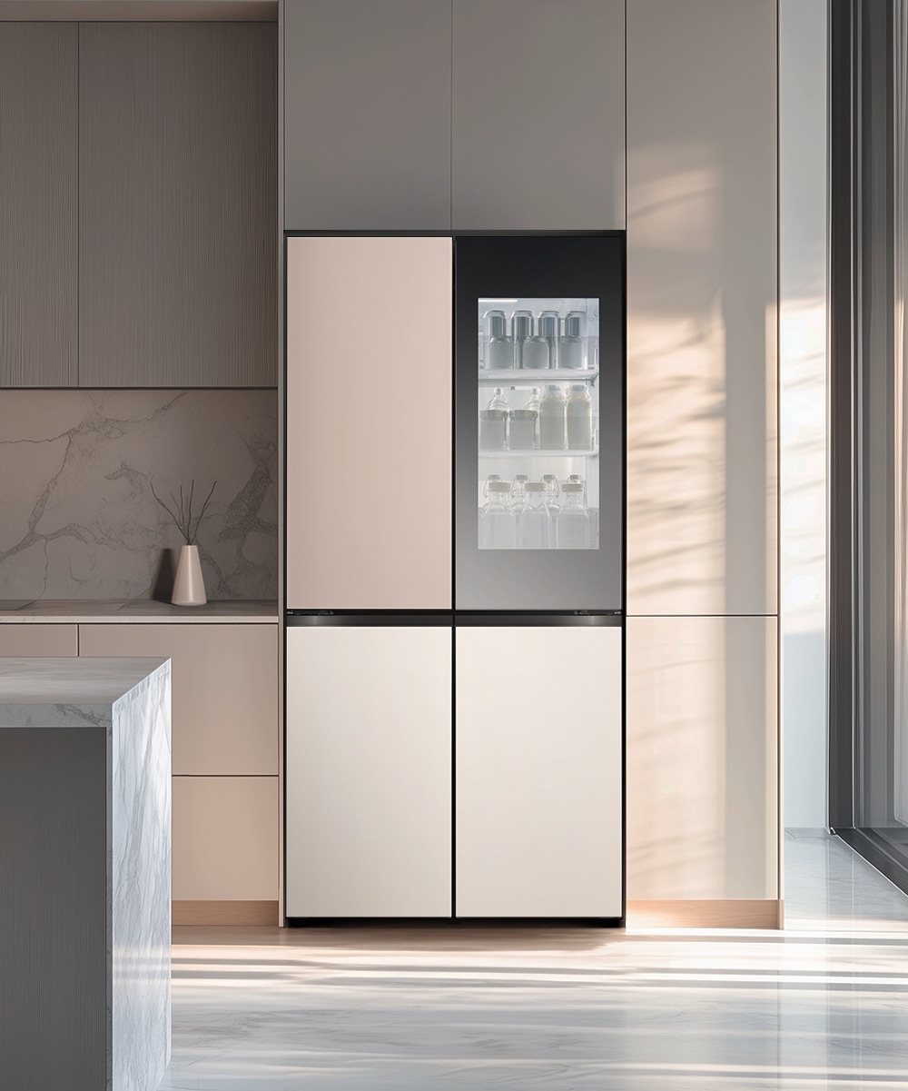 냉장고 LG 디오스 오브제컬렉션 STEM 베이직 냉장고 Fit & Max (노크온) (M626GAG35-B.AKOR) 메인이미지 0