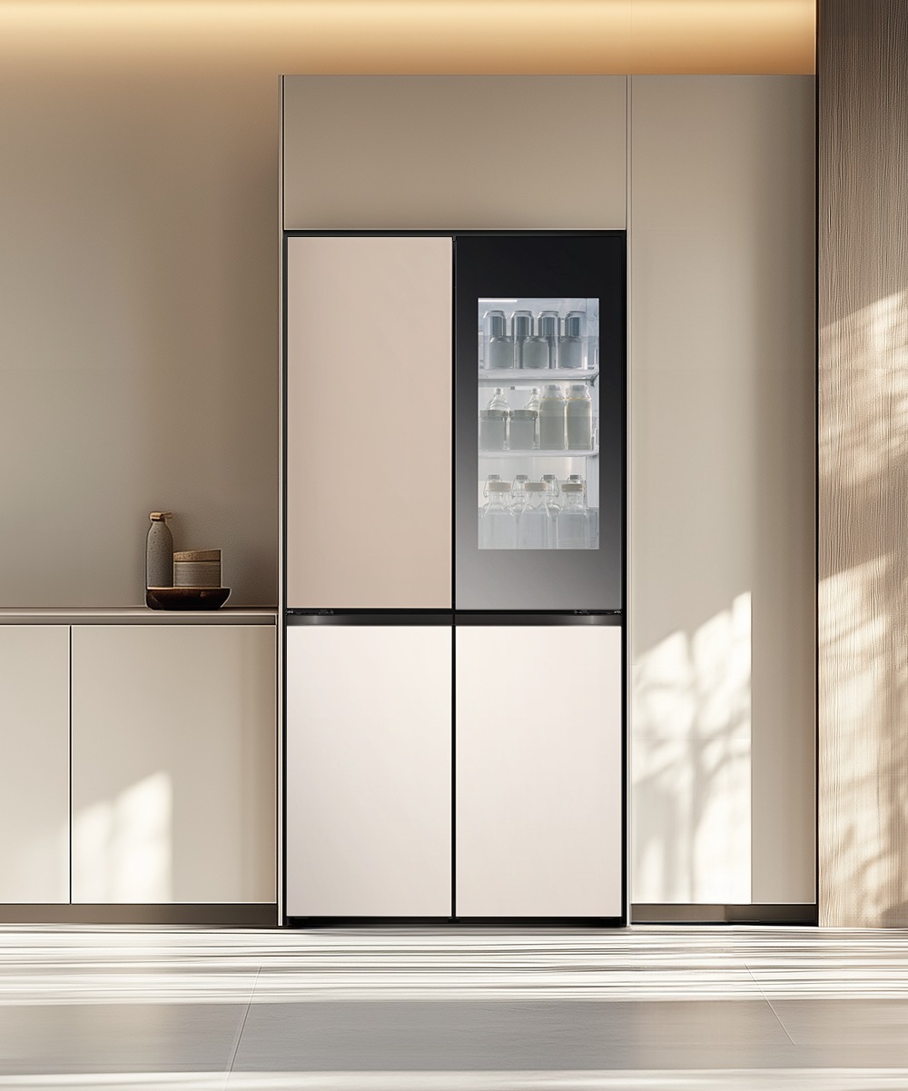 냉장고 LG 디오스 오브제컬렉션 STEM 베이직 냉장고 Fit & Max (노크온) (M626GCB35-B.AKOR) 메인이미지 0