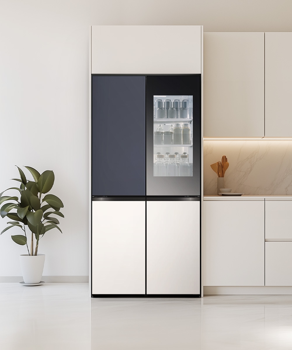냉장고 LG 디오스 오브제컬렉션 STEM 베이직 냉장고 Fit & Max (노크온) (M626MNQ35-B.AKOR) 메인이미지 0