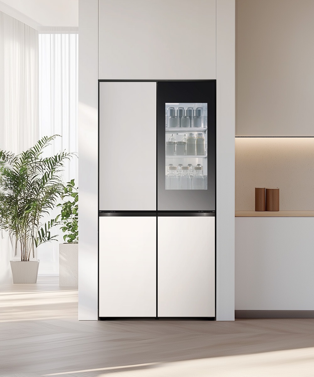 냉장고 LG 디오스 오브제컬렉션 STEM 베이직 냉장고 Fit & Max (노크온) (M626MRQ35-B.AKOR) 메인이미지 0