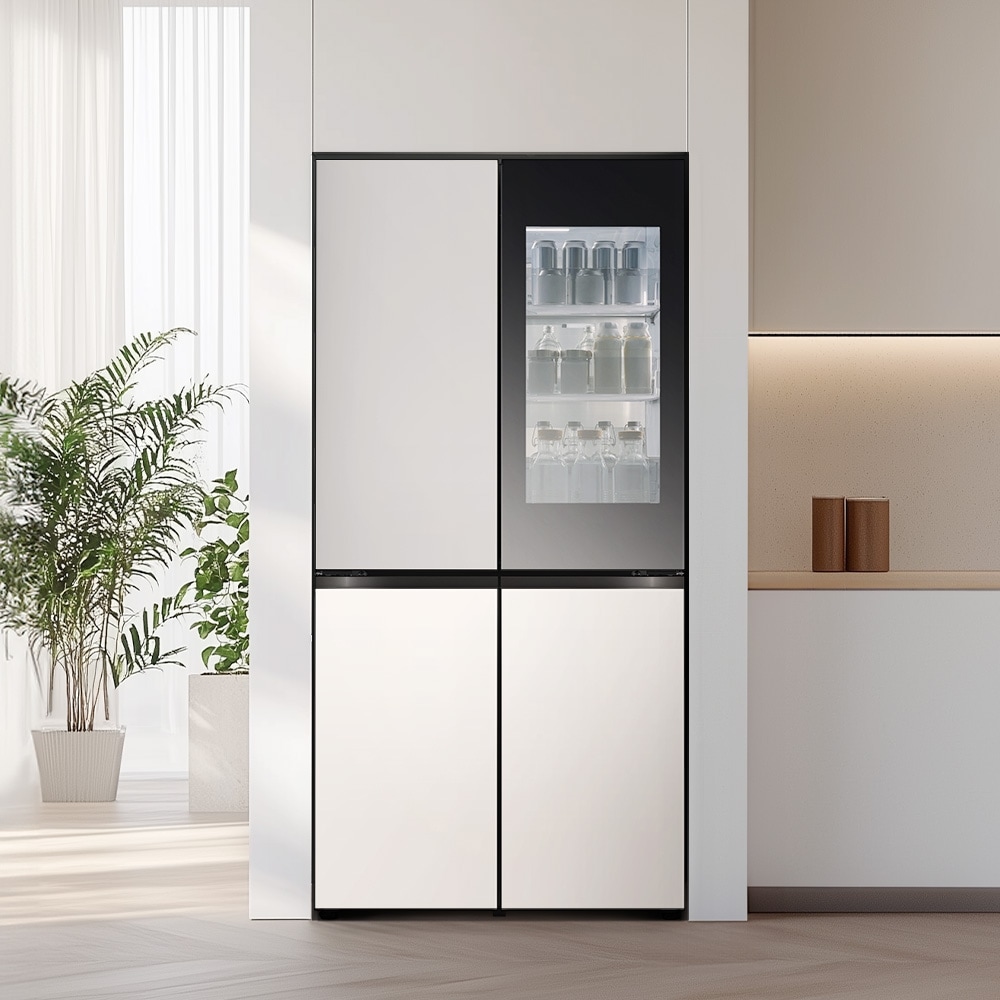 냉장고 LG 디오스 오브제컬렉션 STEM 베이직 냉장고 Fit & Max (노크온) (M626MRQ35-B.AKOR) 메인이미지 1