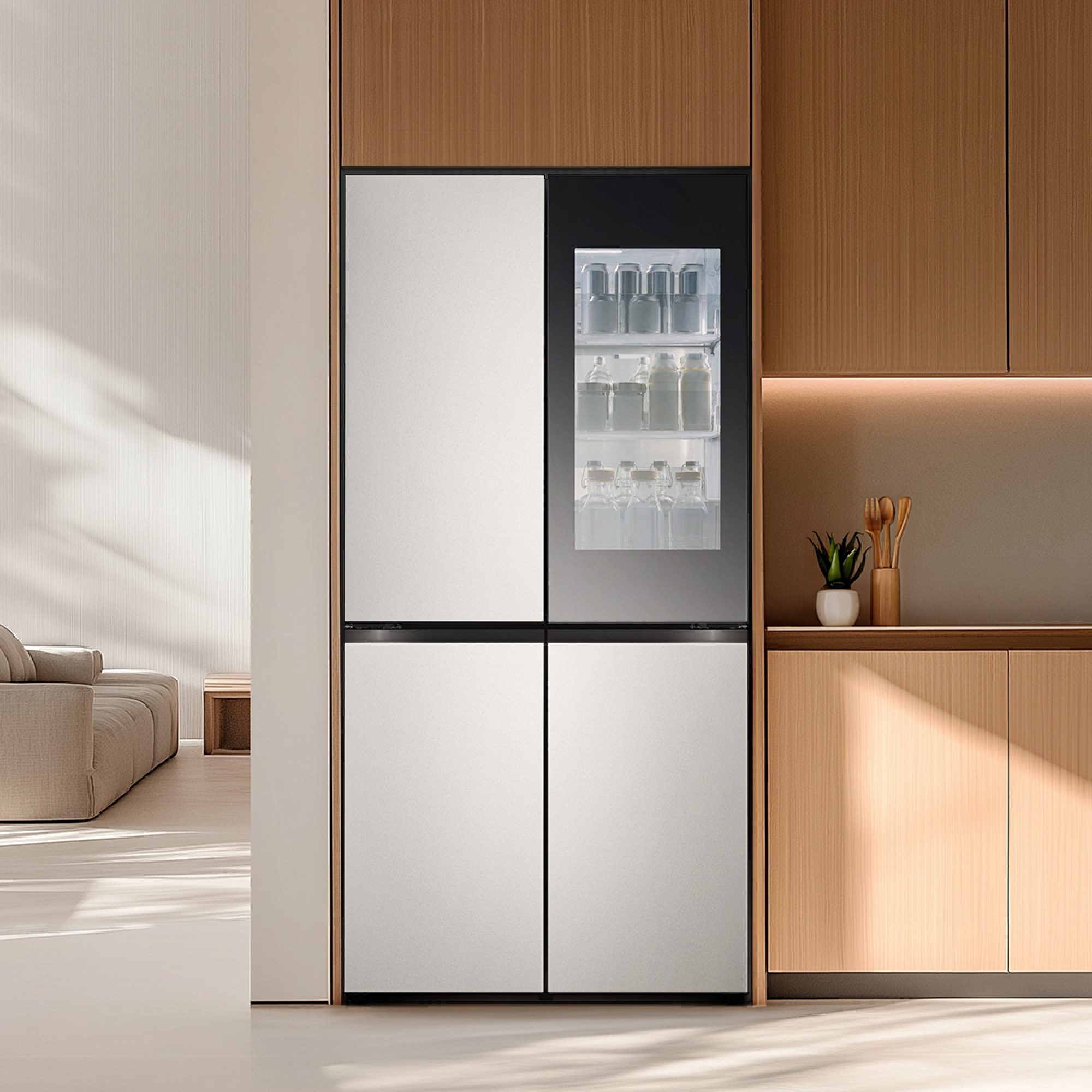 냉장고 LG 디오스 오브제컬렉션 냉장고 Fit & Max (노크온) (M626SVV332S.AKOR) 줌이미지 1