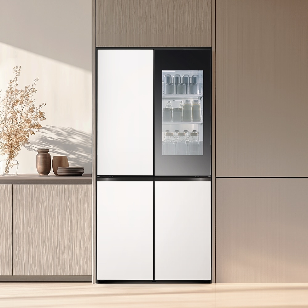 냉장고 LG 디오스 오브제컬렉션 냉장고 Fit & Max (노크온) (M626MQQ332S.AKOR) 메인이미지 1