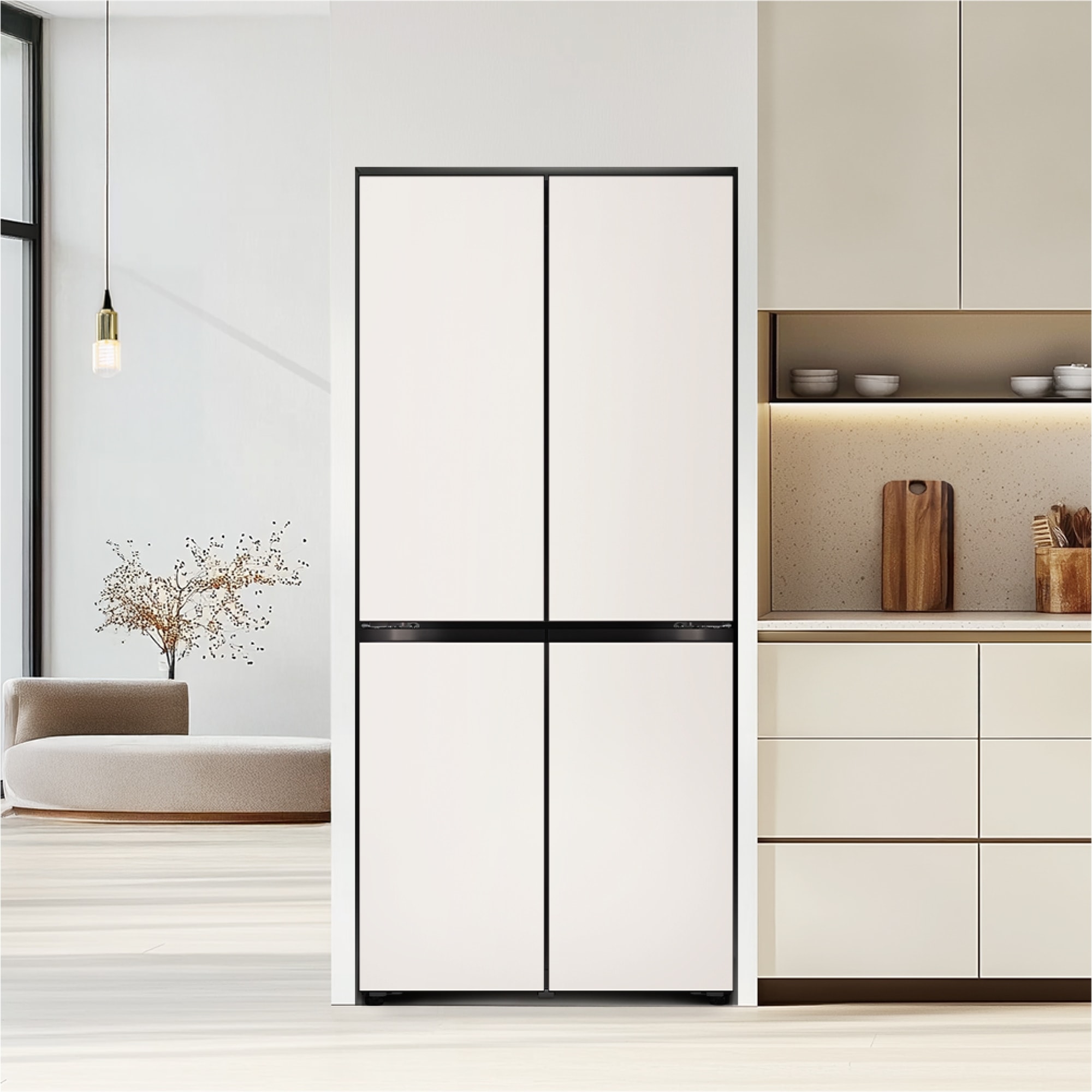 냉장고 LG 디오스 오브제컬렉션 냉장고 Fit & Max (M516GBB012S.CKOR) 줌이미지 1