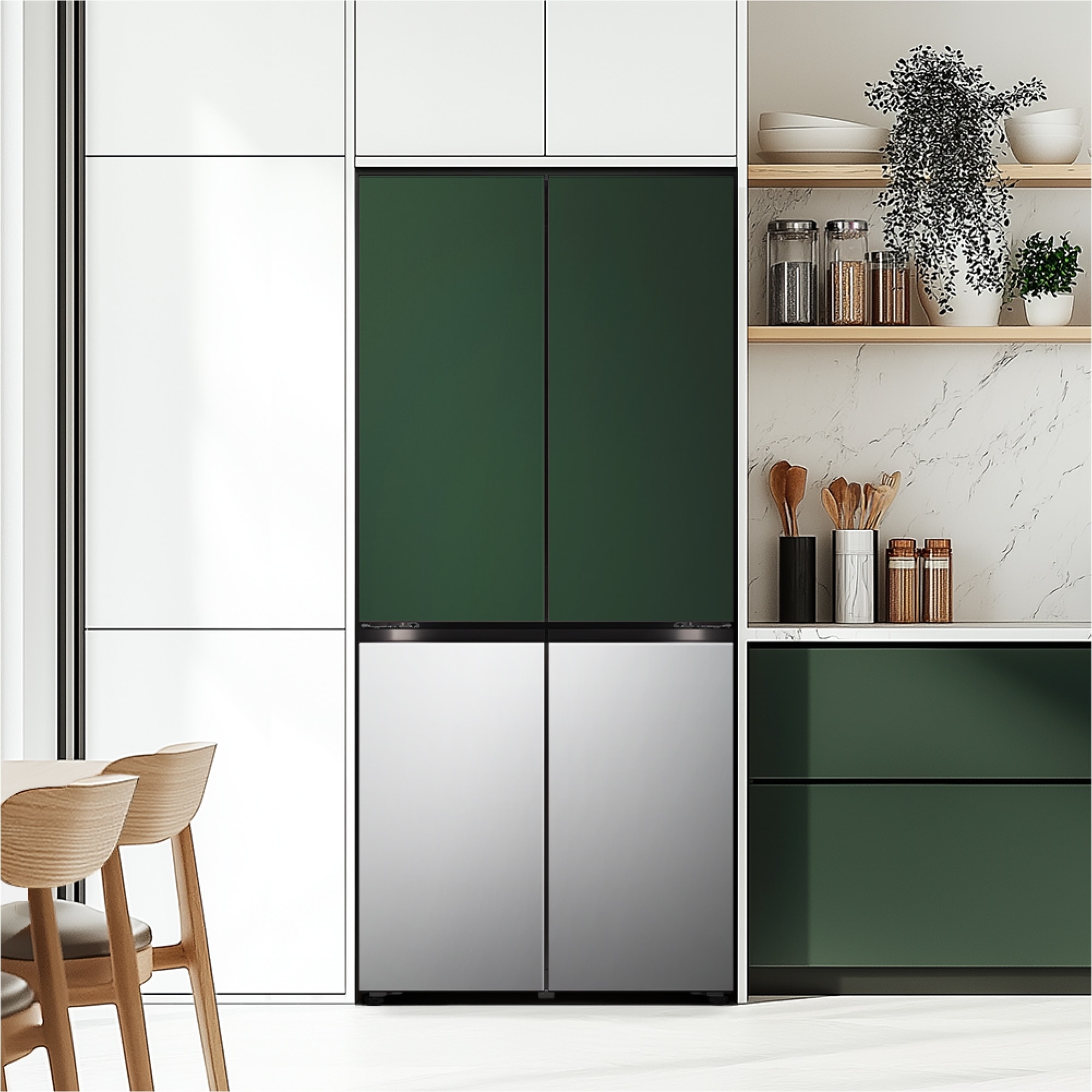 냉장고 LG 디오스 오브제컬렉션 냉장고 Fit & Max (M516SGS032S.CKOR) 줌이미지 1