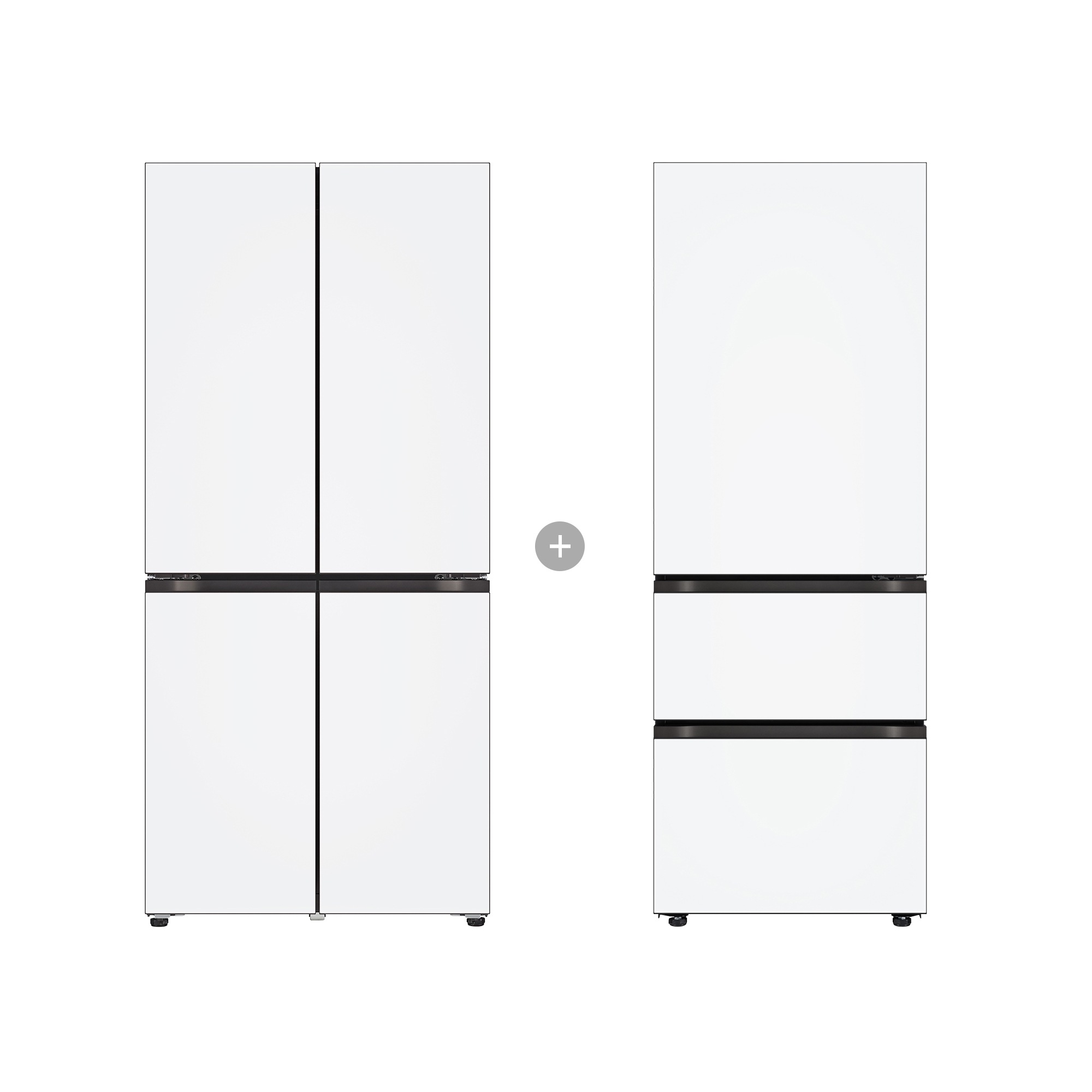 냉장고 LG 디오스 오브제컬렉션 냉장고 Fit & Max + LG 디오스 오브제컬렉션 김치톡톡 Fit & Max (R828MQQ012.AKOR) 줌이미지 1