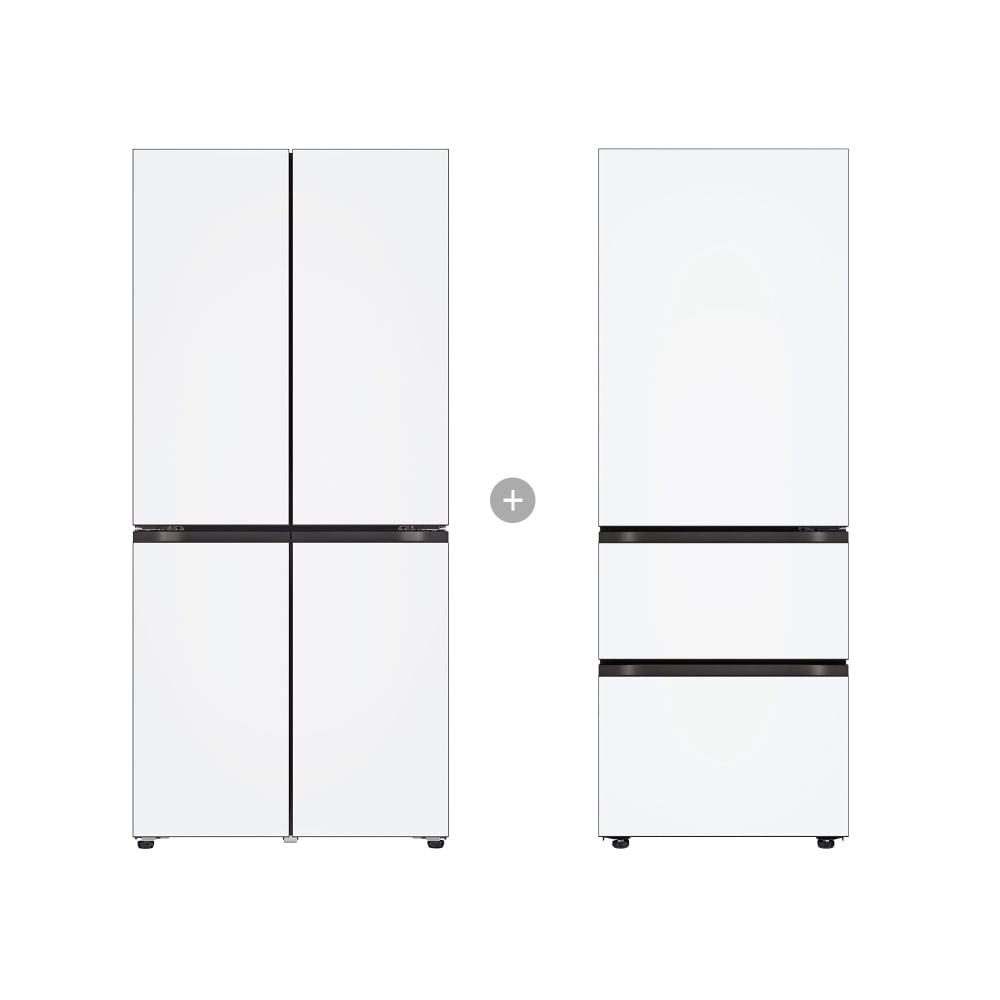 냉장고 LG 디오스 오브제컬렉션 냉장고 Fit & Max + LG 디오스 오브제컬렉션 김치톡톡 Fit & Max (R828MQQ012.AKOR) 메인이미지 0