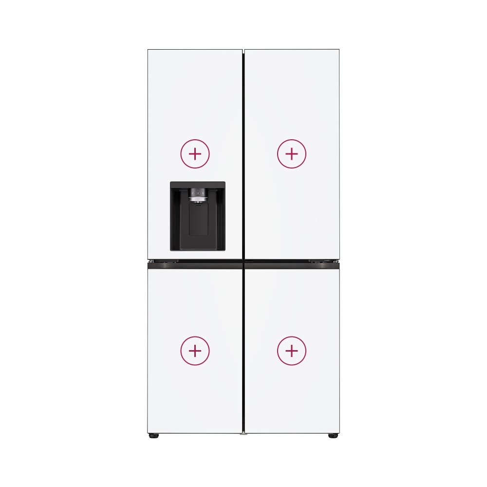 냉장고 LG 디오스 AI 오브제컬렉션 STEM 얼음정수 냉장고 (매직스페이스, 본체) (W826AAA182.AKOR) 메인이미지 0