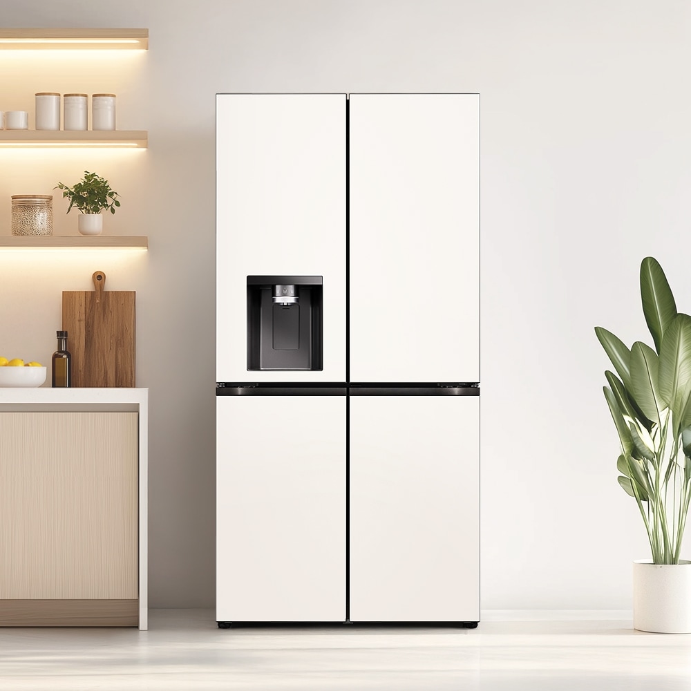 냉장고 LG 디오스 AI 오브제컬렉션 STEM 얼음정수 냉장고 (매직스페이스) (W826GBB18-B.AKOR) 메인이미지 1