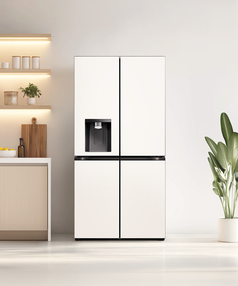 냉장고 LG 디오스 AI 오브제컬렉션 STEM 얼음정수 냉장고 (매직스페이스) (W826GBB18-B.AKOR) 메인이미지 0