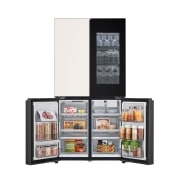 냉장고 LG 디오스 AI 오브제컬렉션 STEM 베이직 냉장고 (노크온 더블매직스페이스) (M876GBB582.AKOR) 썸네일이미지 11