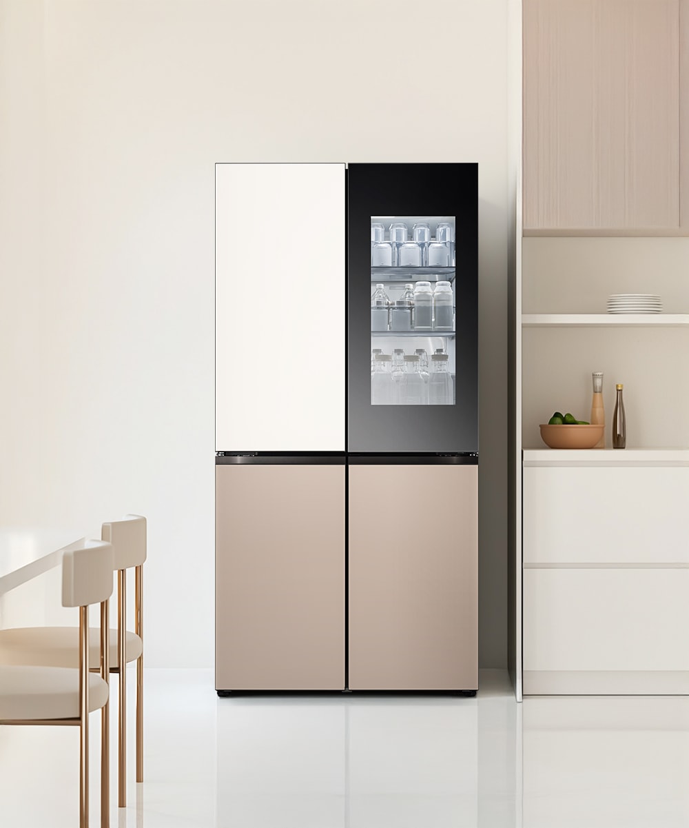 냉장고 LG 디오스 AI 오브제컬렉션 STEM 베이직 냉장고 (노크온 매직스페이스) (M876GBC472.AKOR) 메인이미지 0