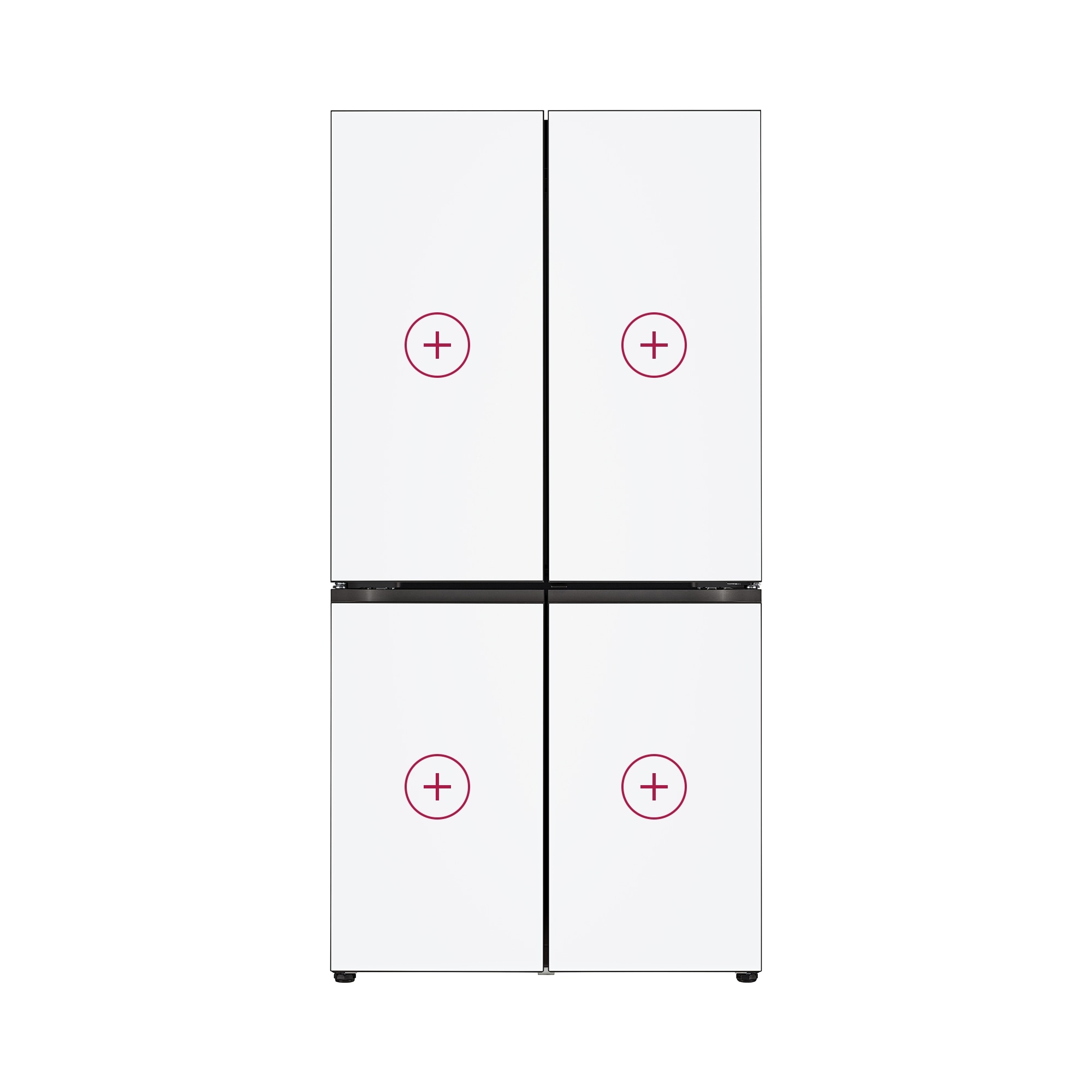 냉장고 LG 디오스 AI 오브제컬렉션 STEM 베이직 냉장고 (매직스페이스,본체) (M876AAA181.AKOR) 줌이미지 1