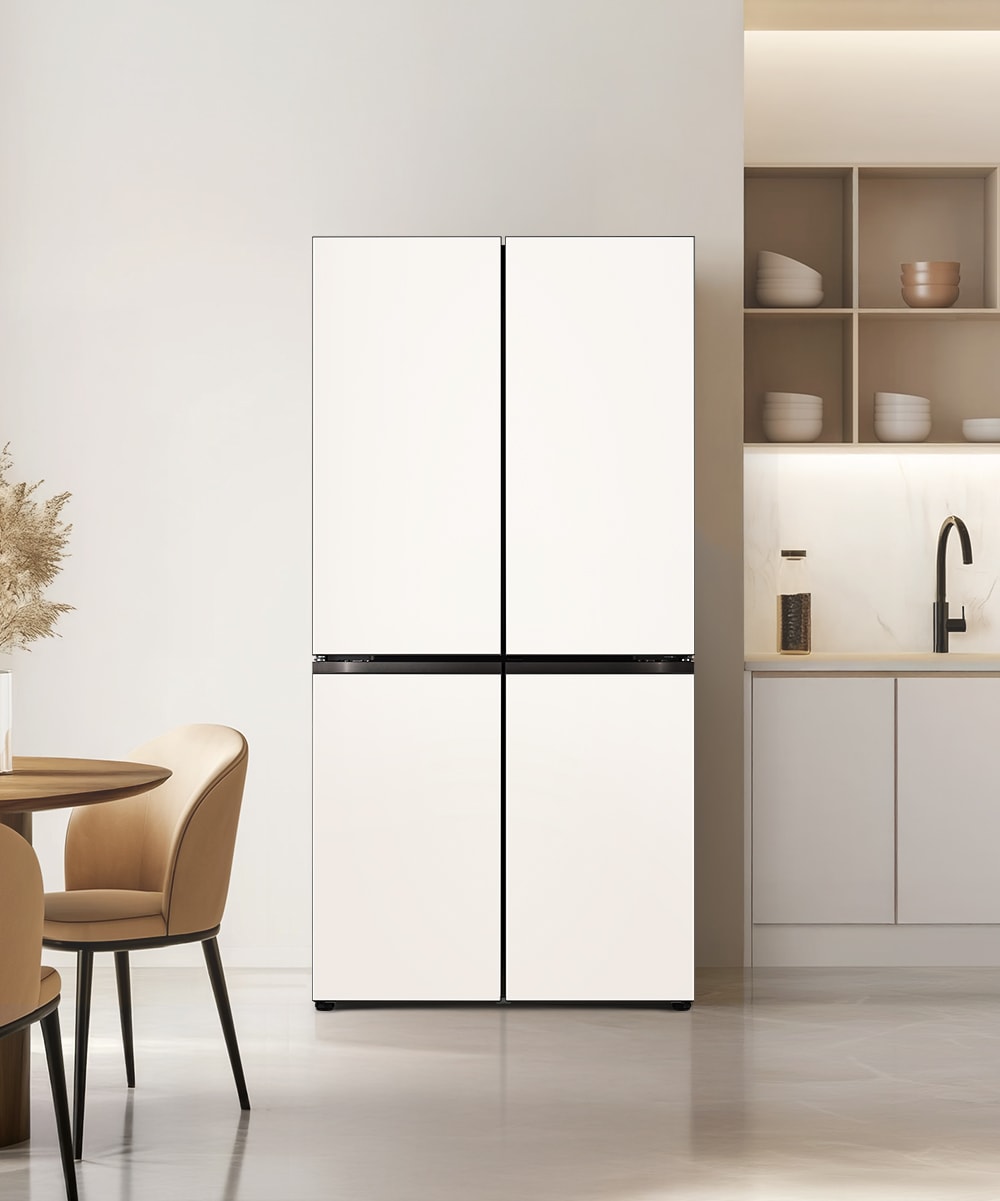 냉장고 LG 디오스 AI 오브제컬렉션 STEM 베이직 냉장고 (매직스페이스) (M876GBB18-B.AKOR) 메인이미지 0