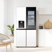 냉장고 LG 디오스 AI 오브제컬렉션 STEM 얼음정수 냉장고 (노크온 매직스페이스) (W826GQQ482S.AKOR) 썸네일이미지 1