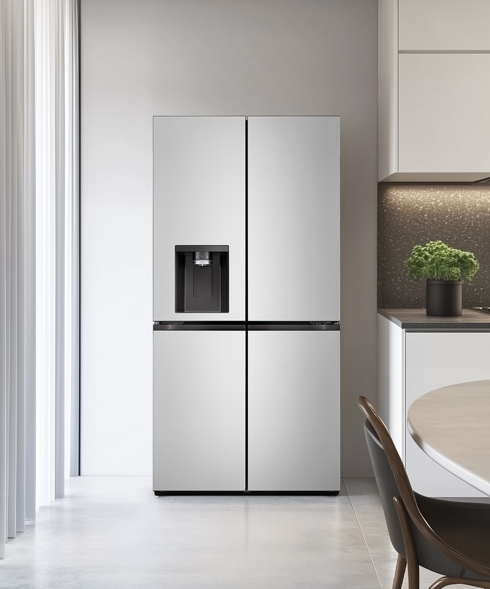 냉장고 LG 디오스 AI 오브제컬렉션 STEM 얼음정수 냉장고 (매직스페이스) (W826SVV18-B.AKOR) 메인이미지 0