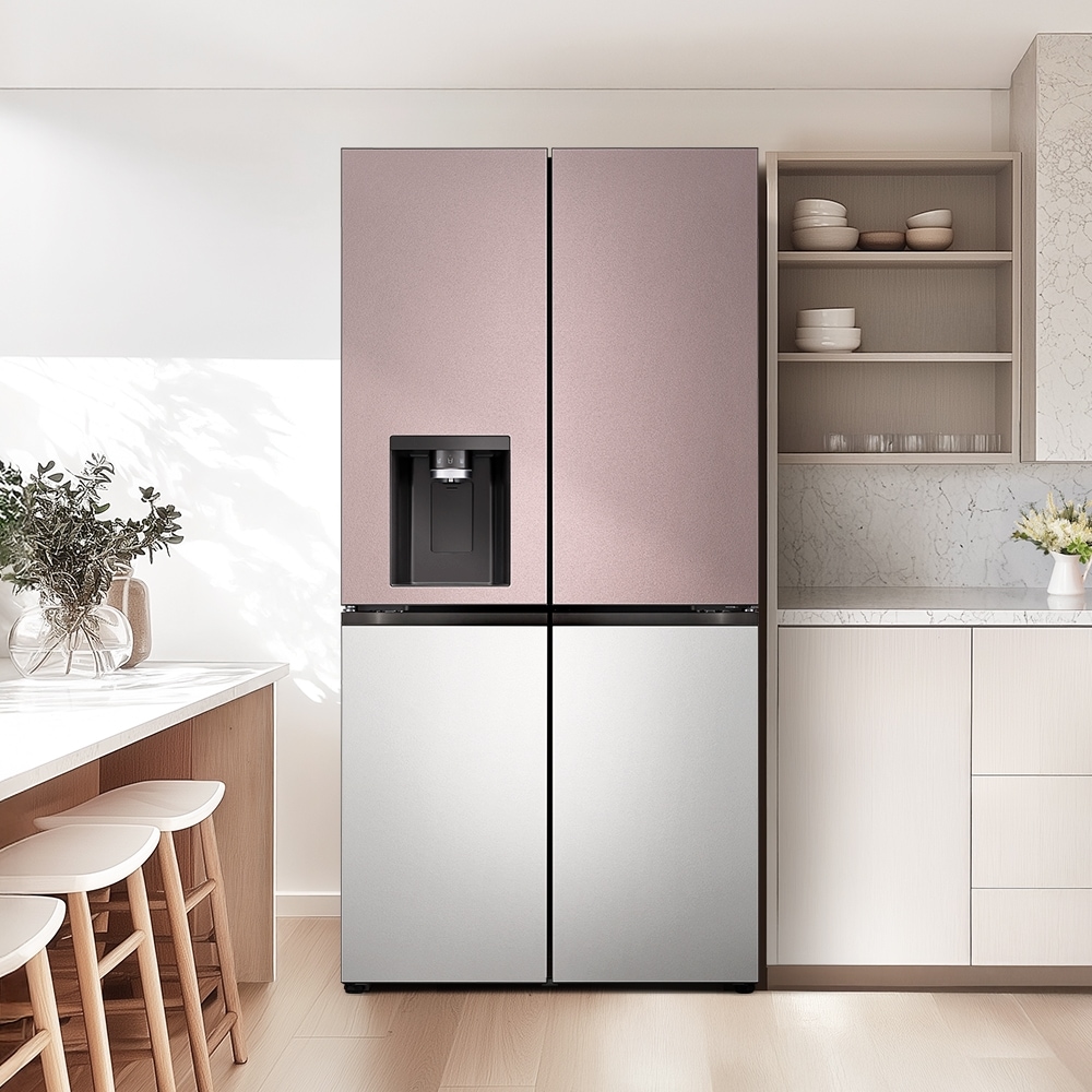 냉장고 LG 디오스 AI 오브제컬렉션 STEM 얼음정수 냉장고 (매직스페이스) (W826SKV182S.AKOR) 메인이미지 1