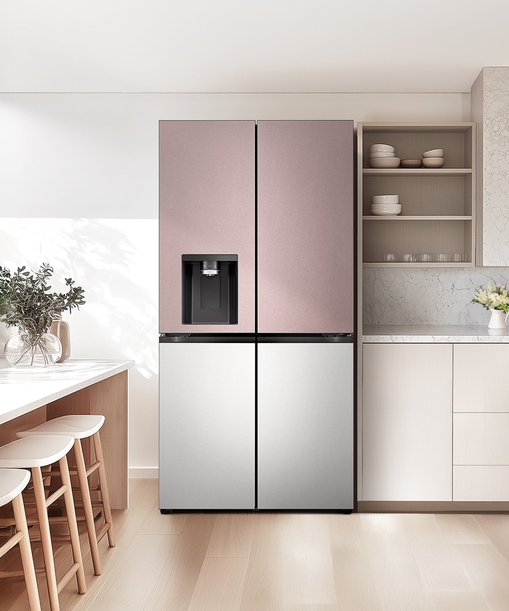 냉장고 LG 디오스 AI 오브제컬렉션 STEM 얼음정수 냉장고 (매직스페이스) (W826SKV182S.AKOR) 메인이미지 0
