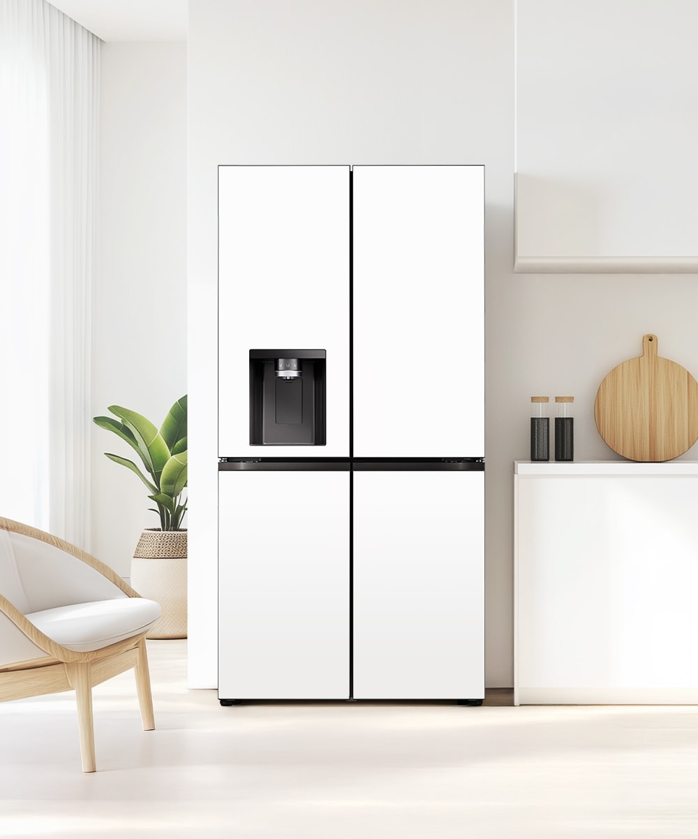 냉장고 LG 디오스 AI 오브제컬렉션 STEM 얼음정수 냉장고 (매직스페이스) (W826GQQ182S.AKOR) 메인이미지 0