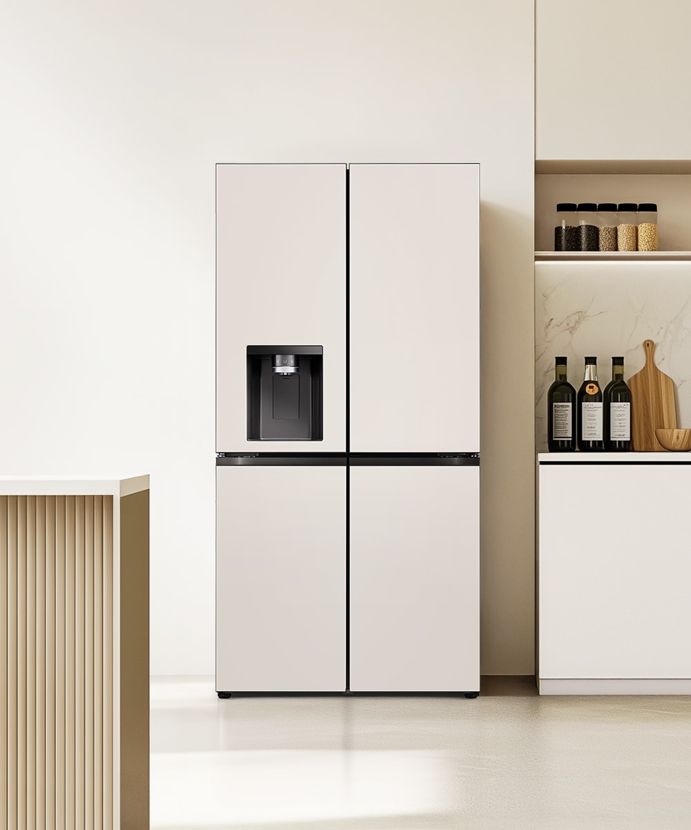 냉장고 LG 디오스 AI 오브제컬렉션 STEM 얼음정수 냉장고 (매직스페이스) (W826GGG18-B.AKOR) 메인이미지 0