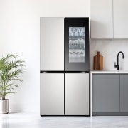 냉장고 LG 디오스 AI 오브제컬렉션 STEM 베이직 냉장고 (노크온 더블매직스페이스) (M876SVV582S.AKOR) 썸네일이미지 1