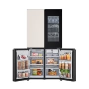 냉장고 LG 디오스 AI 오브제컬렉션 STEM 베이직 냉장고 (노크온 더블매직스페이스) (M876GGA58-B.AKOR) 썸네일이미지 11